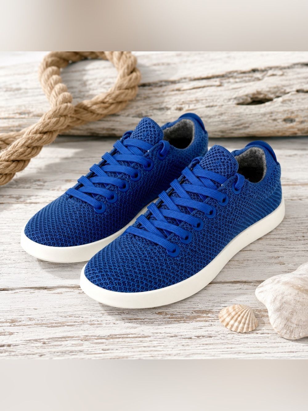 Allbirds Tree Piper Basin Blue Sneakers Women’s 7 NIB